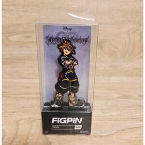 FiGPiN Disney Kingdom Hearts Sora #145 Collectors Pin Video Game Character